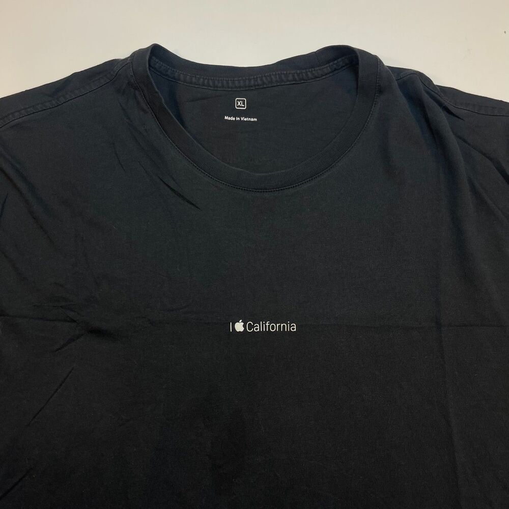 Apple Employee Store California Infinite Loop Cupertino T Shirt Sz Mens XL